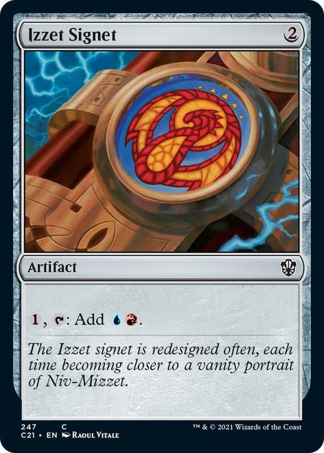 Izzet Signet [Commander 2021] | Shuffle n Cut Hobbies & Games