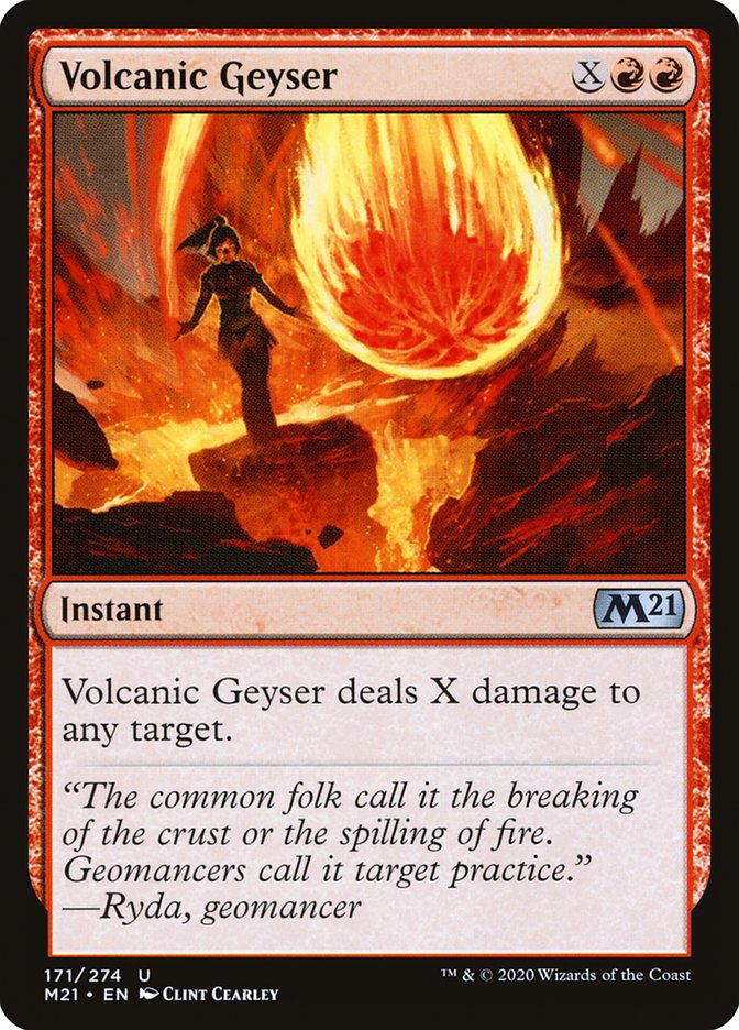 Volcanic Geyser [Core Set 2021] | Shuffle n Cut Hobbies & Games
