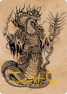 Sivriss, Nightmare Speaker Art Card (51) (Gold-Stamped Signature) [Commander Legends: Battle for Baldur's Gate Art Series] | Shuffle n Cut Hobbies & Games