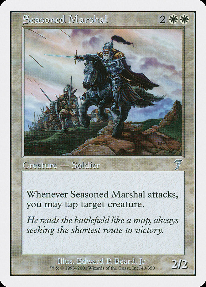 Seasoned Marshal [Seventh Edition] | Shuffle n Cut Hobbies & Games
