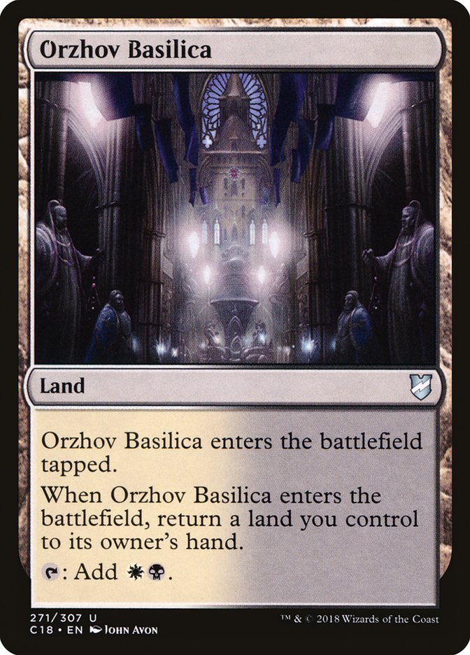 Orzhov Basilica [Commander 2018] | Shuffle n Cut Hobbies & Games