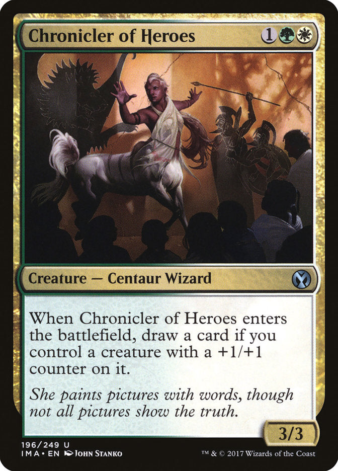 Chronicler of Heroes [Iconic Masters] | Shuffle n Cut Hobbies & Games