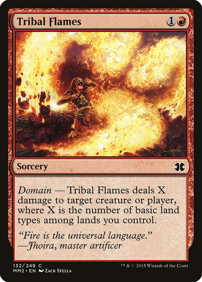 Tribal Flames [Modern Masters 2015] | Shuffle n Cut Hobbies & Games
