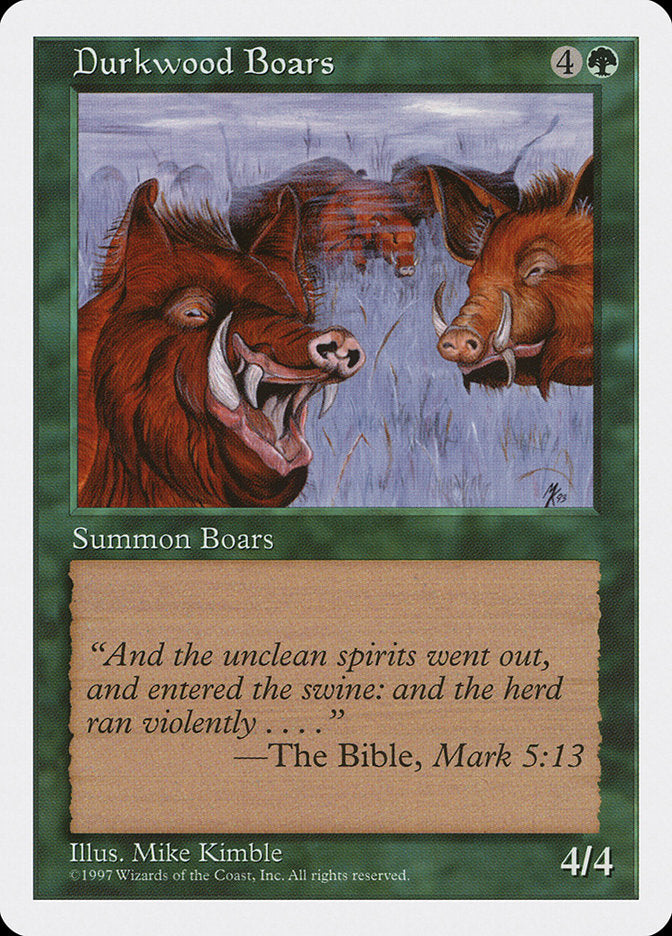 Durkwood Boars [Fifth Edition] | Shuffle n Cut Hobbies & Games