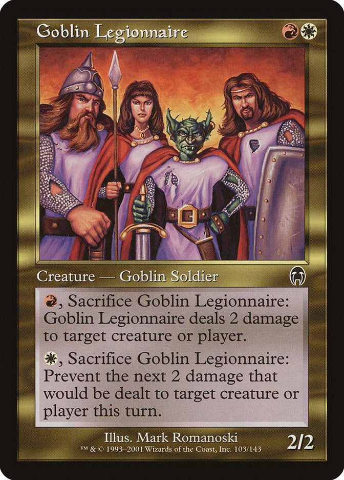 Goblin Legionnaire [Apocalypse] | Shuffle n Cut Hobbies & Games