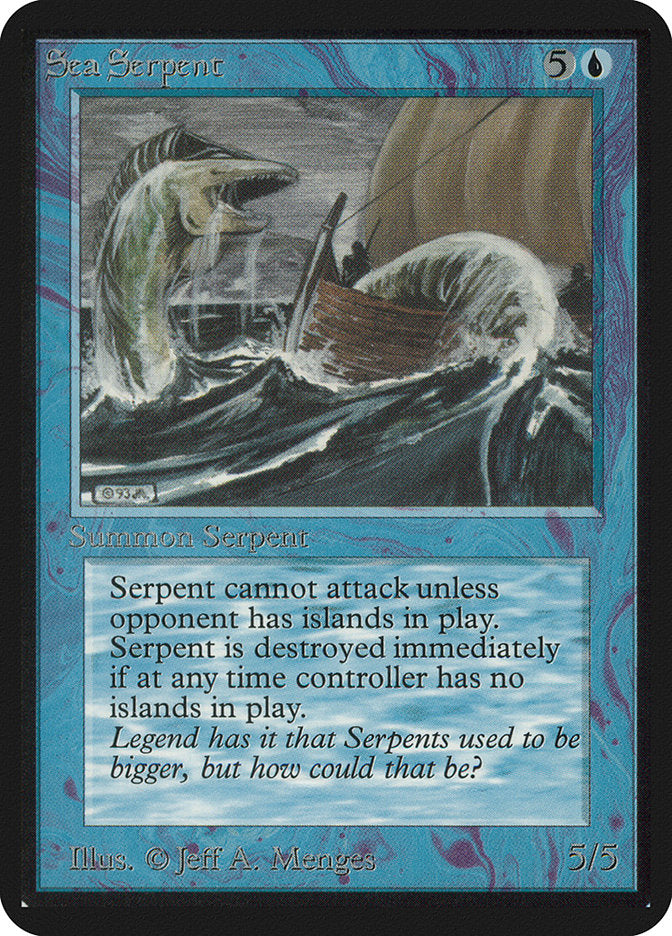 Sea Serpent [Alpha Edition] | Shuffle n Cut Hobbies & Games