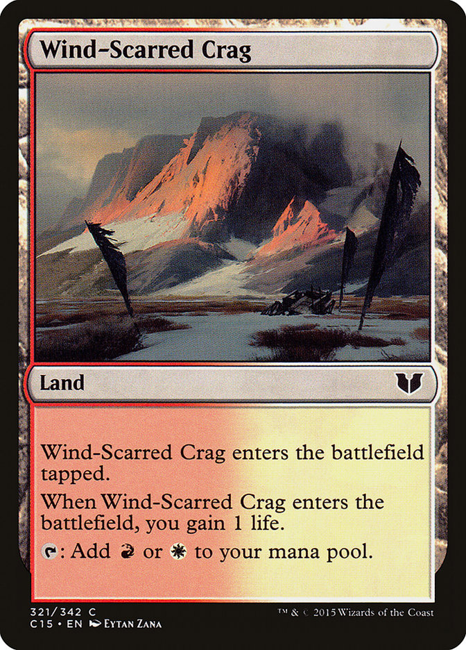 Wind-Scarred Crag [Commander 2015] | Shuffle n Cut Hobbies & Games