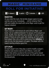 Roll for Initiative! (Magic Minigame) [Commander Legends: Battle for Baldur's Gate Minigame] | Shuffle n Cut Hobbies & Games