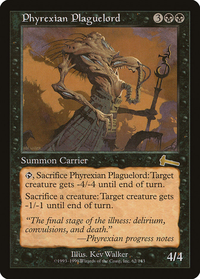 Phyrexian Plaguelord [Urza's Legacy] | Shuffle n Cut Hobbies & Games