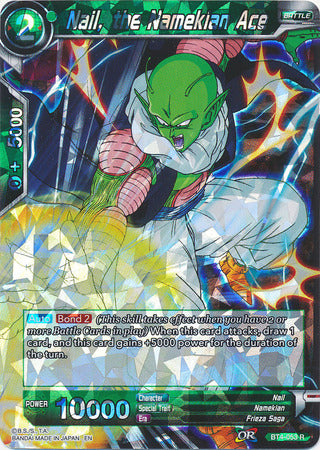 Nail, the Namekian Ace (Shatterfoil) (BT4-053) [Dragon Brawl] | Shuffle n Cut Hobbies & Games