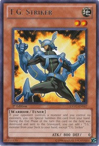 T.G. Striker [EXVC-EN017] Rare | Shuffle n Cut Hobbies & Games