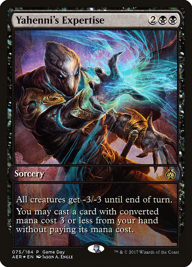 Yahenni's Expertise (Game Day) [Aether Revolt Promos] | Shuffle n Cut Hobbies & Games