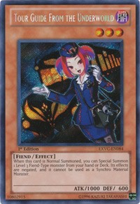Tour Guide From the Underworld [EXVC-EN084] Secret Rare | Shuffle n Cut Hobbies & Games