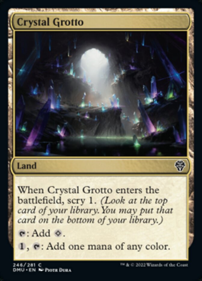 Crystal Grotto [Dominaria United] | Shuffle n Cut Hobbies & Games