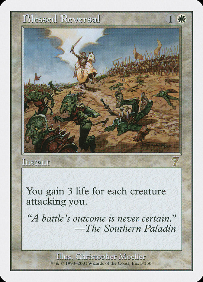 Blessed Reversal [Seventh Edition] | Shuffle n Cut Hobbies & Games