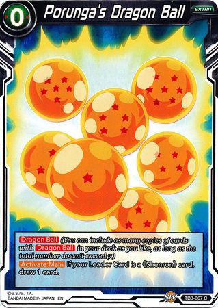 Porunga's Dragon Ball [TB3-067] | Shuffle n Cut Hobbies & Games