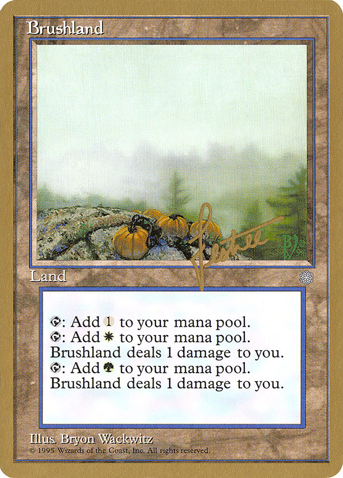 Brushland (Bertrand Lestree) [Pro Tour Collector Set] | Shuffle n Cut Hobbies & Games