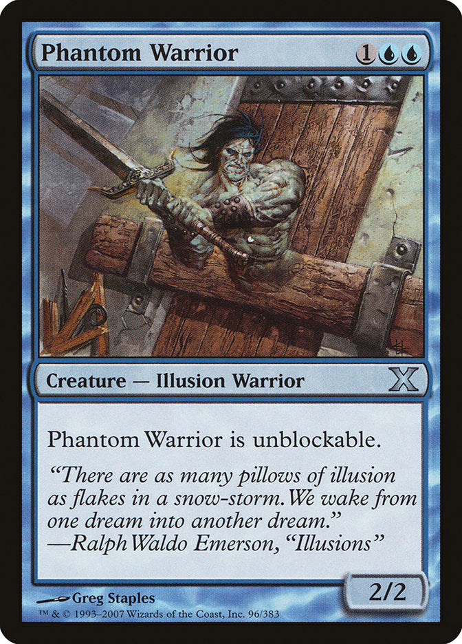 Phantom Warrior [Tenth Edition] | Shuffle n Cut Hobbies & Games