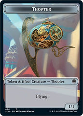 Cat Bird // Thopter Double-Sided Token [Starter Commander Decks] | Shuffle n Cut Hobbies & Games