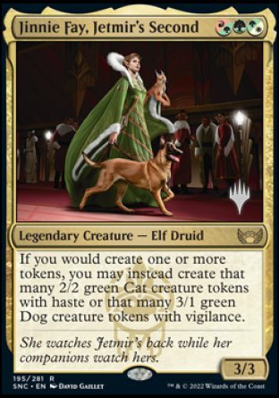 Jinnie Fay, Jetmir's Second (Promo Pack) [Streets of New Capenna Promos] | Shuffle n Cut Hobbies & Games