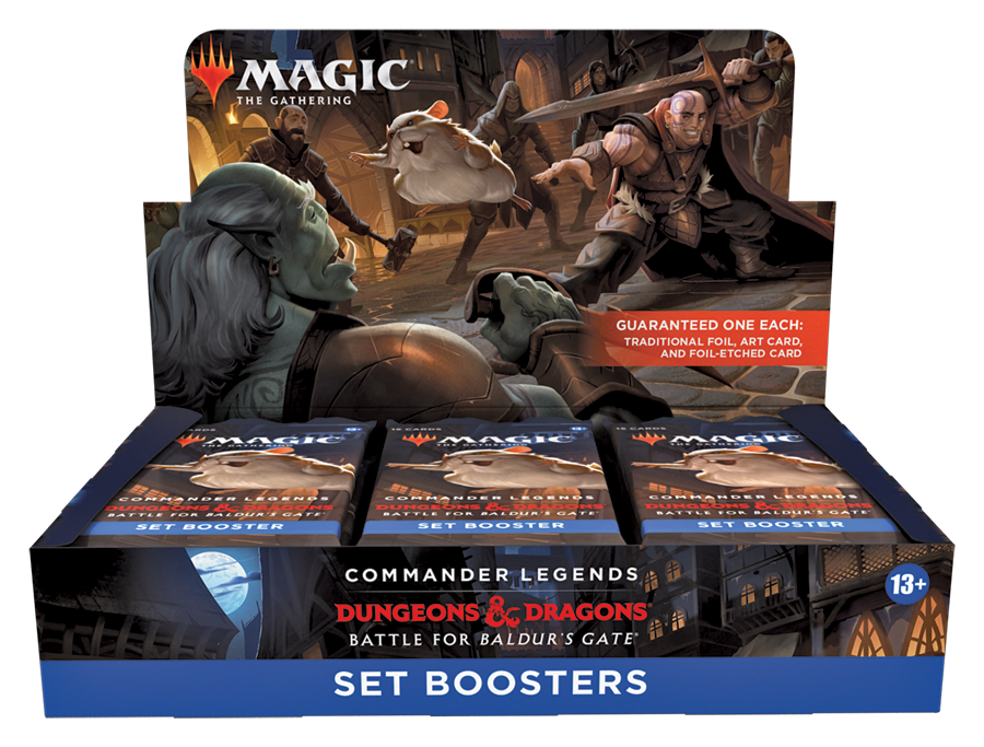 Commander Legends: Battle for Baldur's Gate - Set Booster Case | Shuffle n Cut Hobbies & Games