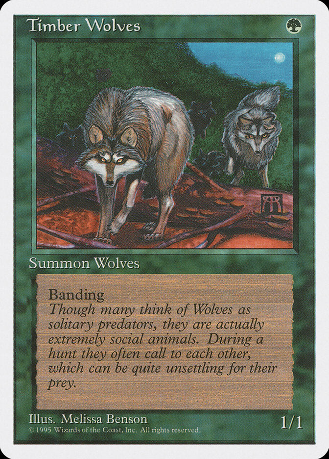 Timber Wolves [Fourth Edition] | Shuffle n Cut Hobbies & Games