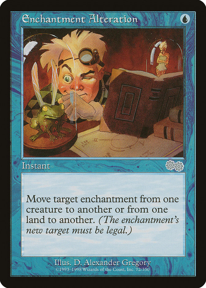 Enchantment Alteration [Urza's Saga] | Shuffle n Cut Hobbies & Games