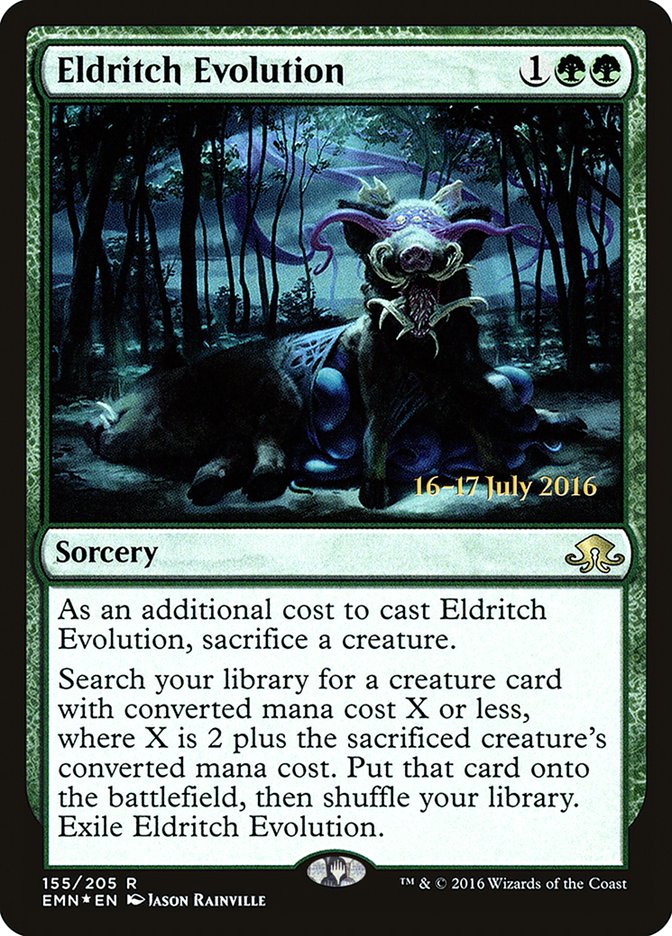 Eldritch Evolution [Eldritch Moon Prerelease Promos] | Shuffle n Cut Hobbies & Games