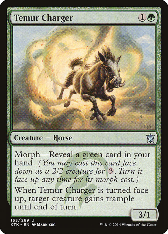 Temur Charger [Khans of Tarkir] | Shuffle n Cut Hobbies & Games