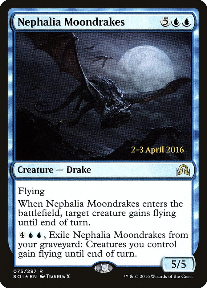 Nephalia Moondrakes [Shadows over Innistrad Prerelease Promos] | Shuffle n Cut Hobbies & Games