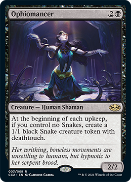 Ophiomancer [Commander Collection: Black] | Shuffle n Cut Hobbies & Games