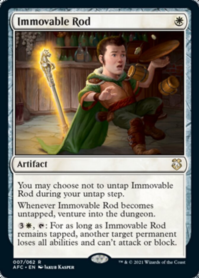 Immovable Rod [Dungeons & Dragons: Adventures in the Forgotten Realms Commander] | Shuffle n Cut Hobbies & Games