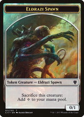 Eldrazi Spawn // Vampire Double-Sided Token [Commander 2017 Tokens] | Shuffle n Cut Hobbies & Games