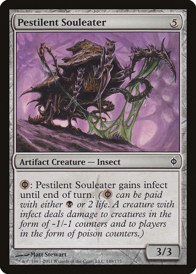 Pestilent Souleater [New Phyrexia] | Shuffle n Cut Hobbies & Games