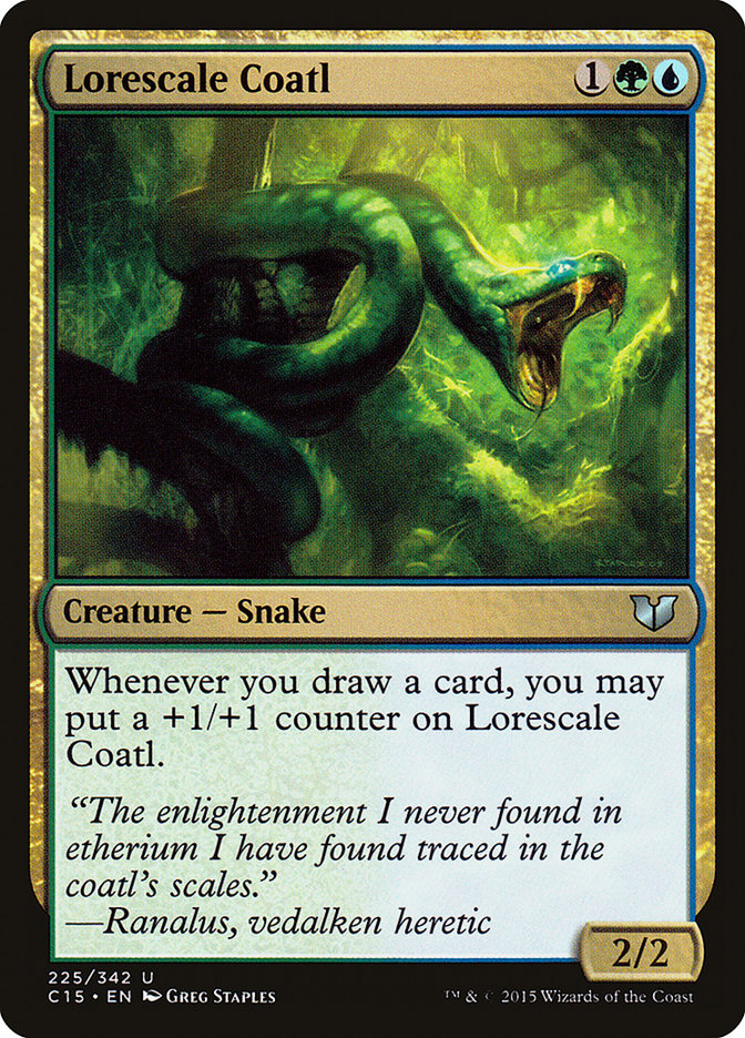 Lorescale Coatl [Commander 2015] | Shuffle n Cut Hobbies & Games