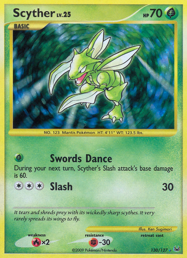 Scyther (130/127) [Platinum: Base Set] | Shuffle n Cut Hobbies & Games