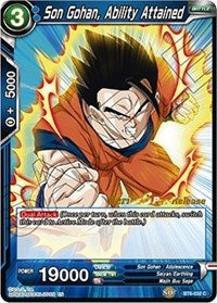 Son Gohan, Ability Attained [BT6-032_PR] | Shuffle n Cut Hobbies & Games