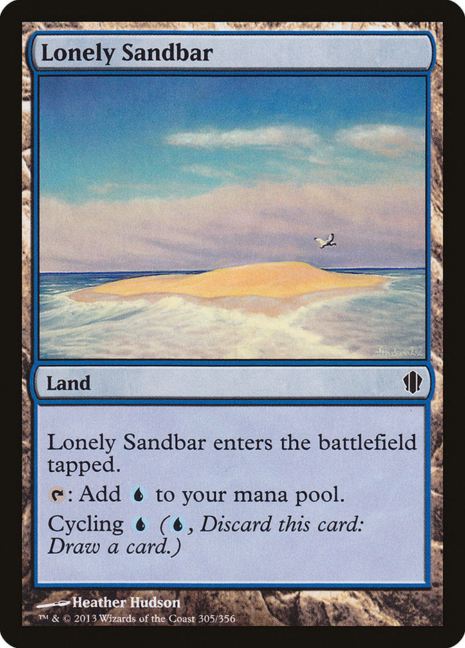 Lonely Sandbar [Commander 2013] | Shuffle n Cut Hobbies & Games