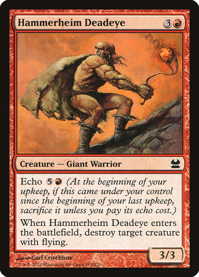 Hammerheim Deadeye [Modern Masters] | Shuffle n Cut Hobbies & Games