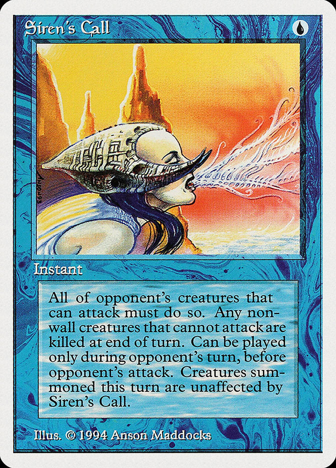 Siren's Call [Summer Magic / Edgar] | Shuffle n Cut Hobbies & Games