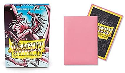 Dragonshield Yugioh Sleeves (60) Pink Matte | Shuffle n Cut Hobbies & Games