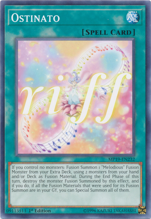 Ostinato [MP19-EN232] Common | Shuffle n Cut Hobbies & Games