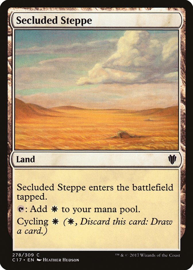 Secluded Steppe [Commander 2017] | Shuffle n Cut Hobbies & Games
