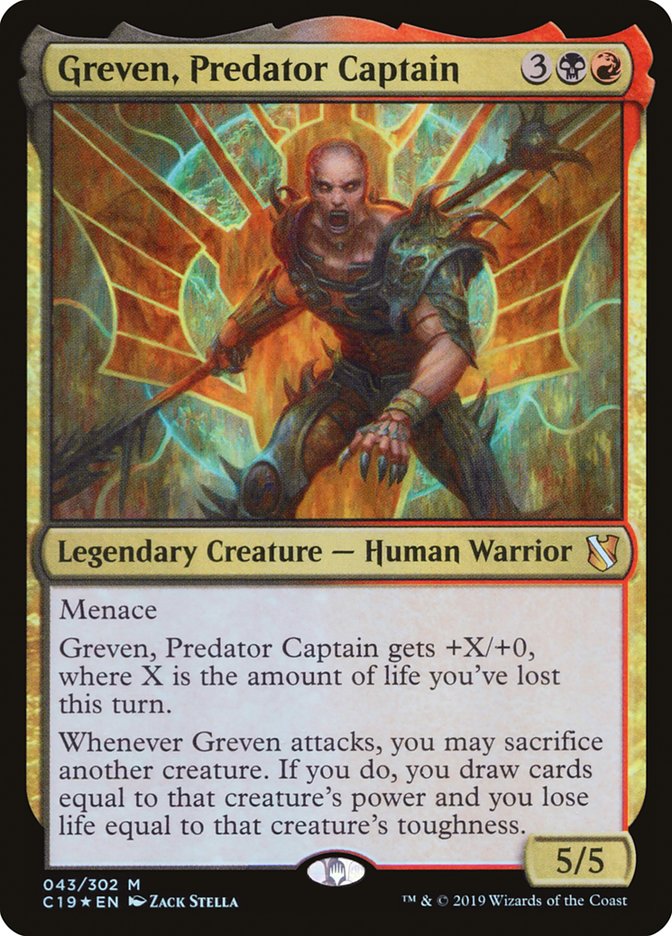 Greven, Predator Captain [Commander 2019] | Shuffle n Cut Hobbies & Games