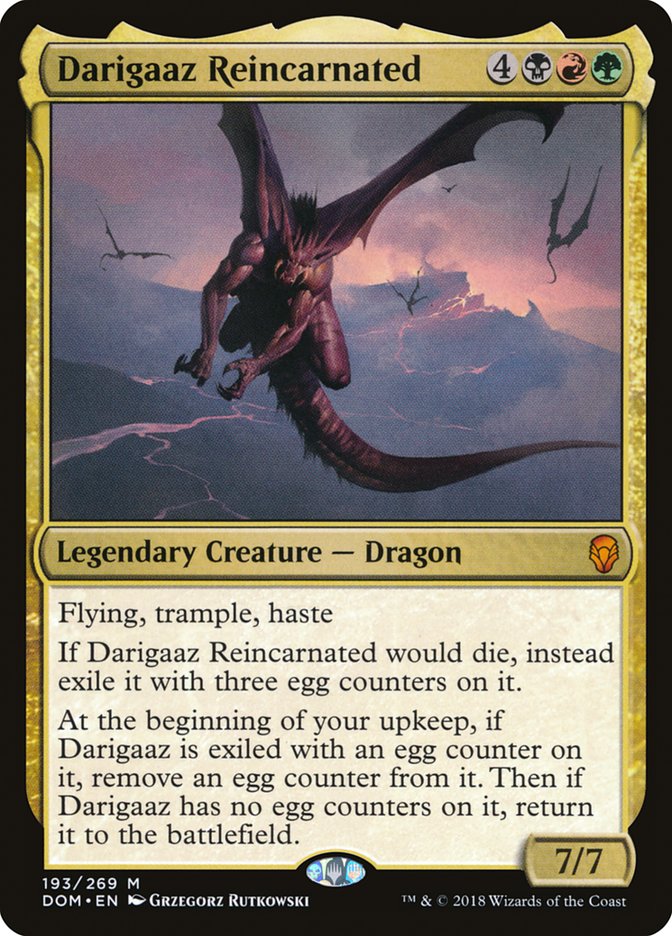 Darigaaz Reincarnated [Dominaria] | Shuffle n Cut Hobbies & Games