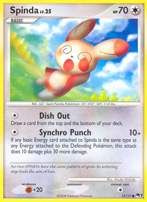 Spinda (17/17) [POP Series 7] | Shuffle n Cut Hobbies & Games