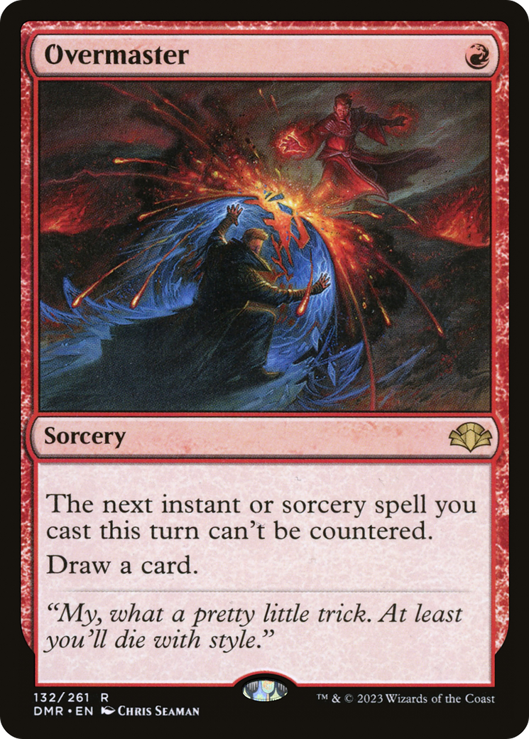 Overmaster [Dominaria Remastered] | Shuffle n Cut Hobbies & Games