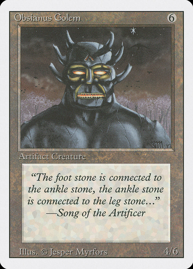 Obsianus Golem [Revised Edition] | Shuffle n Cut Hobbies & Games