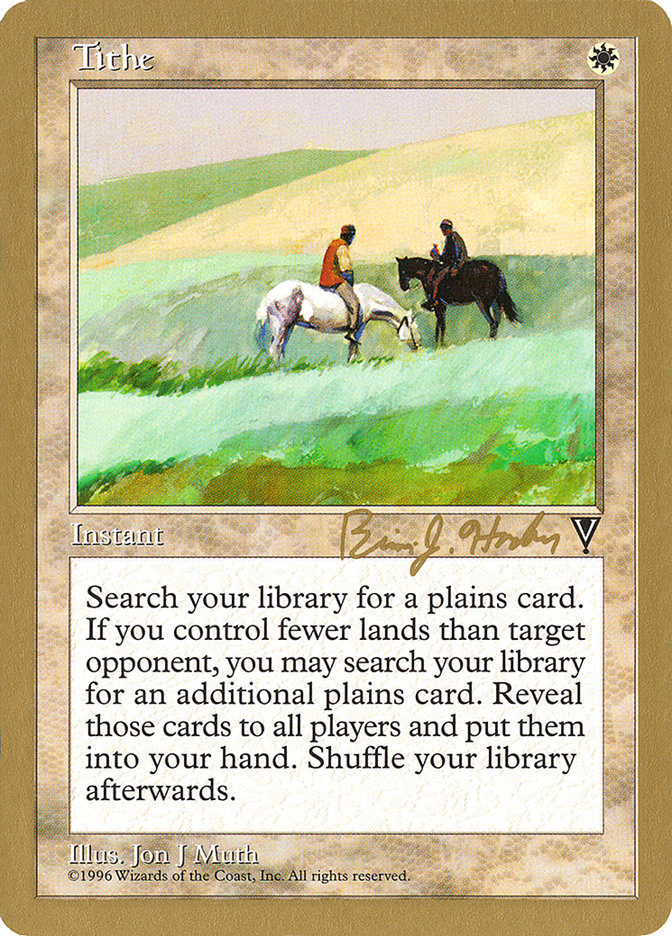 Tithe (Brian Hacker) [World Championship Decks 1998] | Shuffle n Cut Hobbies & Games