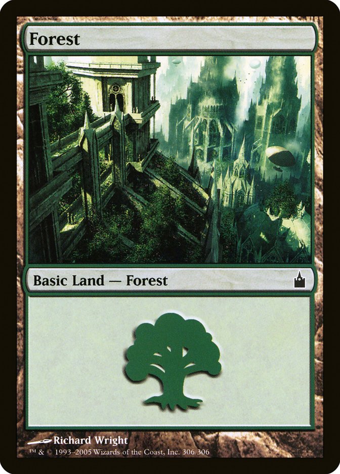 Forest (306) [Ravnica: City of Guilds] | Shuffle n Cut Hobbies & Games